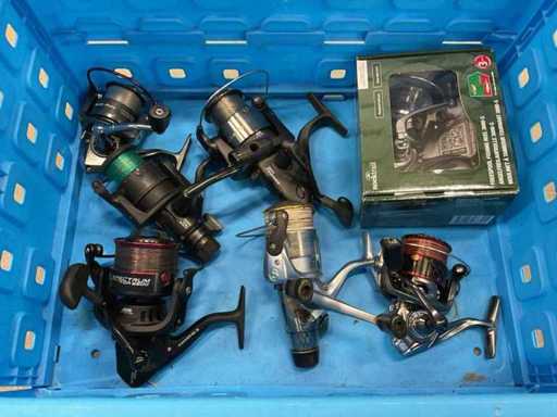 Molti mulinelli da pesca, 7 pezzi