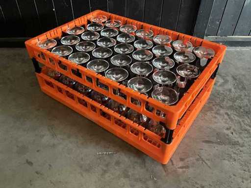Schott & Zwiesel - Vina - Glaskorb mit 33 Weingläsern (20x)