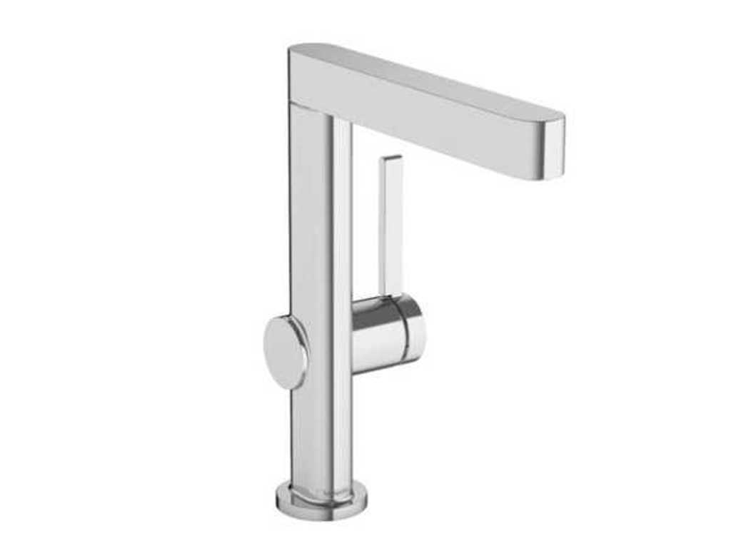 Product met beschadigde verpakking. Wastafelmengkraan met push-open Hansgrohe Finoris 230, chroom (MOD: 95120492)