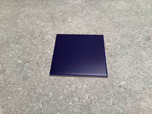 Rako Dark Blue Matte Wall Tile 14.8x14.8 cm 22 m²