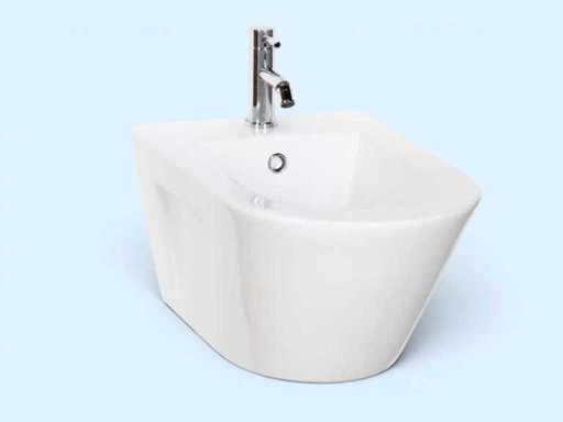 GSI wall-mounted bidet without tap