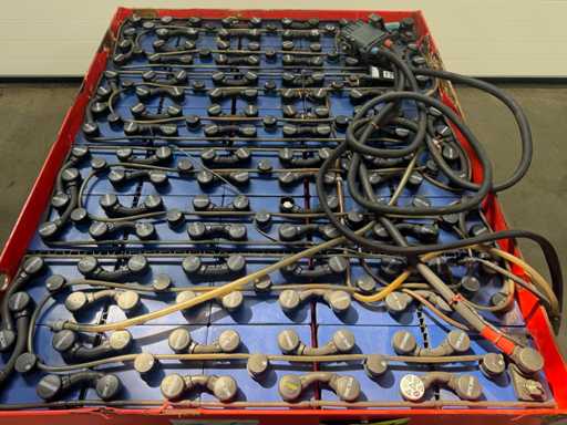 2020 Service 06/2025 Linde E70 E80 Ironclad 80V 1.376Ah Forklift Battery 129x104x79cm