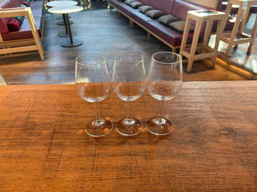 Batch of wine glasses