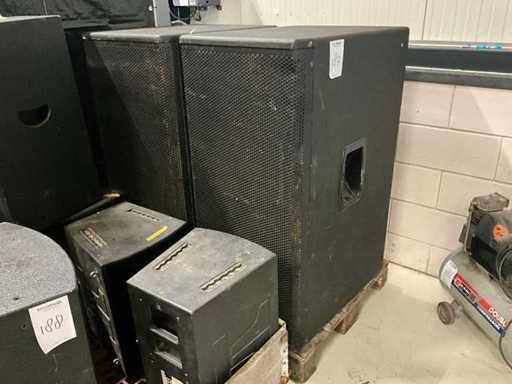 JBL MRX528S Pasywny Podwójny 18" subwoofer (2x)