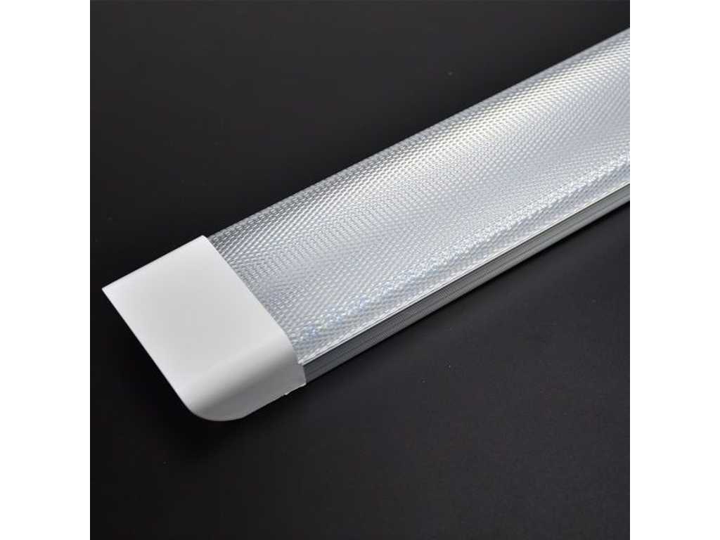 30 x LED Batten Light  120W met lens - 6500K koud wit