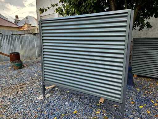 EMANUEL STEEL SHEET PANEL Steel sheet panel (8 pcs)