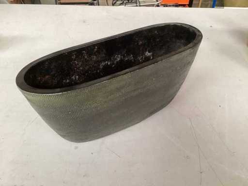 Modèle de bateau planter, 42x19 cm