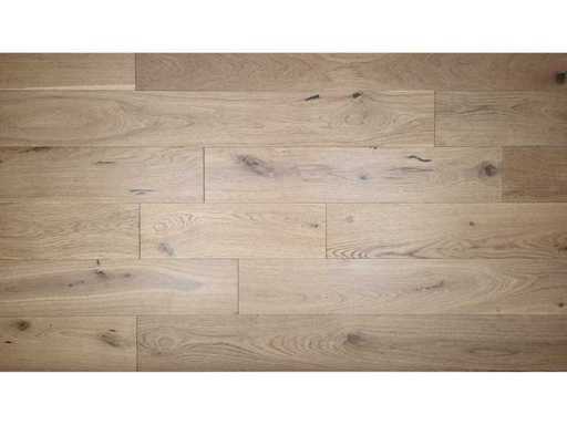 Vloerplank Massief Europees Eikenhout Rustiek Geborsteld 4V UV Laquer Mat