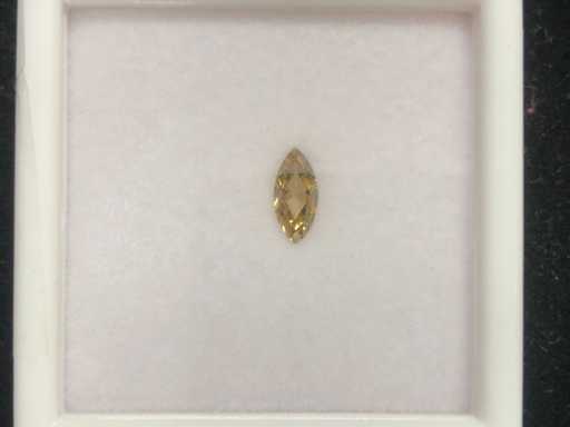 Gekleurde diamant 0.46 carat natuurlijke gekleurde diamant