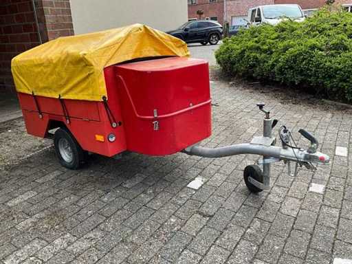 Remorque BBQ 6 brûleurs Hendi Europe