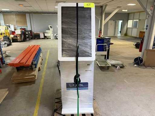 Groot formaat verticale terminal + bonprinter + Nieuw touchscreen