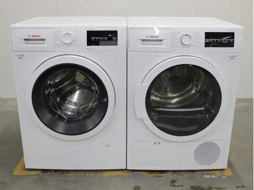 Seria Bosch|6 pralka VarioPerfect EcoSilence Drive i seria Bosch|6 suszarka bębnowa