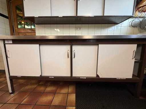 Table de travail en acier inoxydable