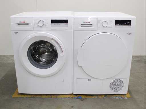 Série Bosch|4 machines à laver VarioPerfect EcoSilence Drive & série Bosch|4 sèche-linge