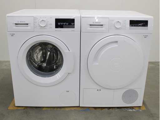 Seria Bosch|6 pralka VarioPerfect EcoSilence Drive & seria Bosch|4 suszarka