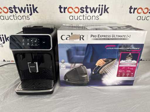Calor Pro Express Ultimate+ GV9610C0 - Stoomgenerator |Philips EP2231/40 – Volautomatische espressomachine