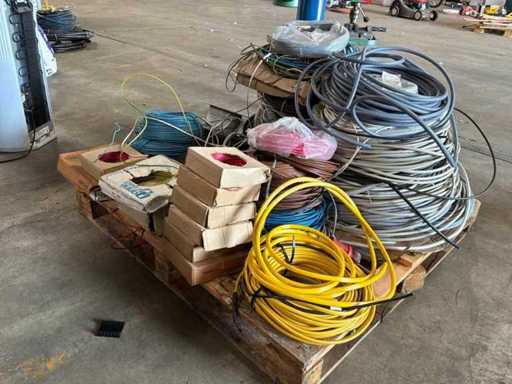 Partij installatiedraad & kabels