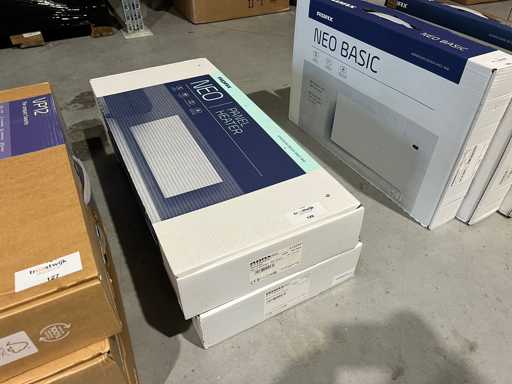 Adax - NEO H08 KWT - Elektrische convector warmtepaneel (2x)