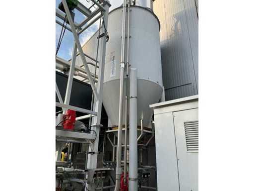  Storage Hopper - 2019 + Coperion - ZKX 400.1-30-C6 - rotary valve