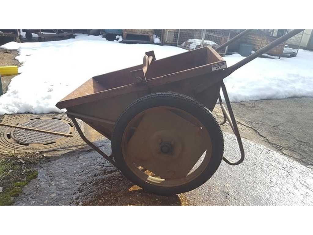 Metal cart for chips