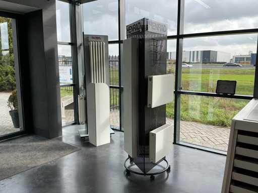 Radiateurs de salle d’exposition (14x)