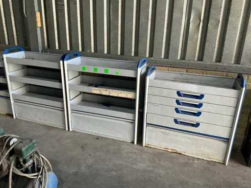 Rackage de véhicules utilitaires Sortimo (3x)