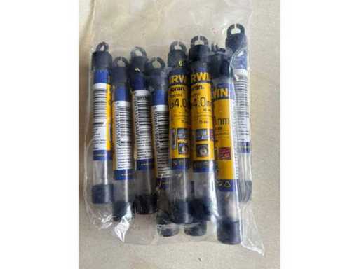 100 de burghii din beton Irwin Masonry de 4,0mm