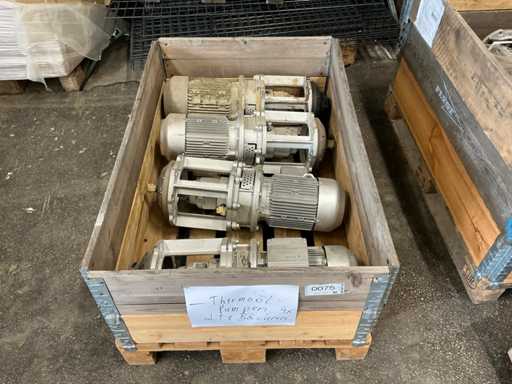 Thermische oliepompen voor bakkerij (4x)