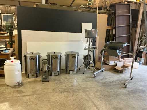 Lot d’équipements de brasserie artisanale