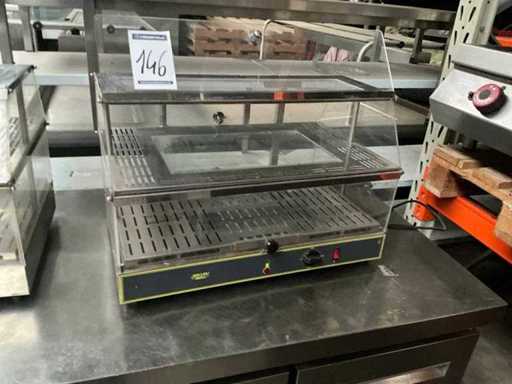 Teca riscaldante a griglia a rulli