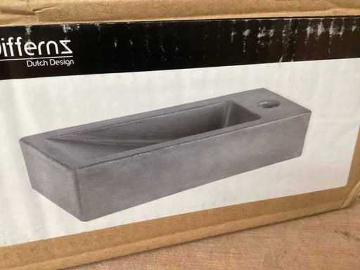 DIFFERNZ Waschbecken Doni Beton
