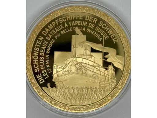 Zwitserse Leger 1817 – Buitenpost – Zwitserland – Verzilverde Koperen Herdenkingsmedaille – 70 mm