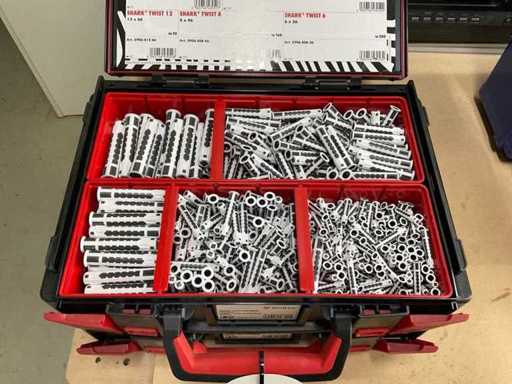 Würth Shark Twist Zestaw wtyczek w sortainerze (2x)