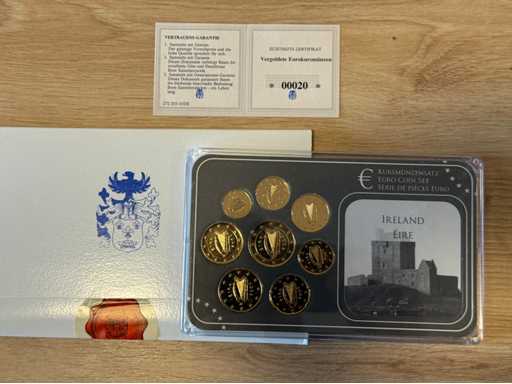 Euro Coinset Verguld Portugal