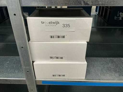 Vola rotundă rozetă Feronerie pentru uși (3x)