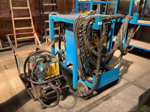 Macchina per saldatura SAF SAFmig 475TR e Devisaf D2H MIG