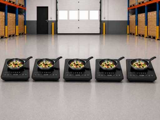 Electric Hotplate - 1-burner freestanding (5x)