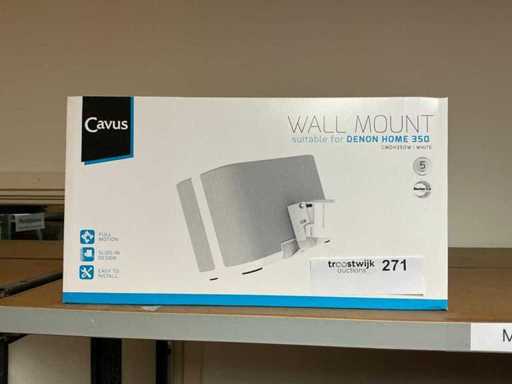 Cavus CMDH350W White Speakermount