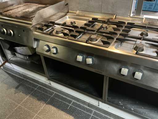 Zanussi - 4-pits gasfornuis