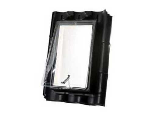 Lucernario Ubbink PE ancora una volta migliorato BIJ3 nero a 9 vasche cave