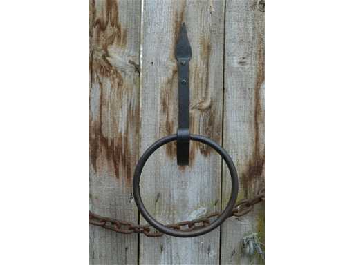 (18x) Handdoekhouder ring Pijl