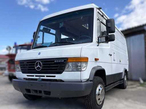 MERCEDES-BENZ Vario 614D motorhome - engine running - 258,210km - camper conversion with kitchen & bathroom
