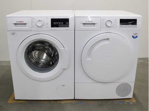 Serie Bosch|6 lavatrice VarioPerfect EcoSilence Drive & Serie Bosch|4 asciugatrici