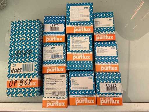 Lotti vari inclusi filtri olio per auto