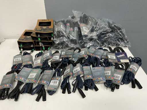 Câbles audio Procab DAR et Tasker Party