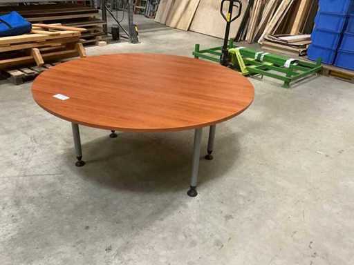 mesa redonda de reunión de alta calidad tan buena como una réplica nueva de cereza de 160 cm de diámetro