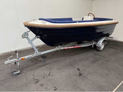 Oudhuizer 460 – Yamaha 15 PS Viertakter – inklusive Anhänger – Sloop – 2011