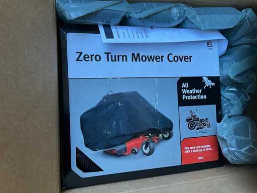 Black 1 size-6-CS zero turn Mower cover (35x)