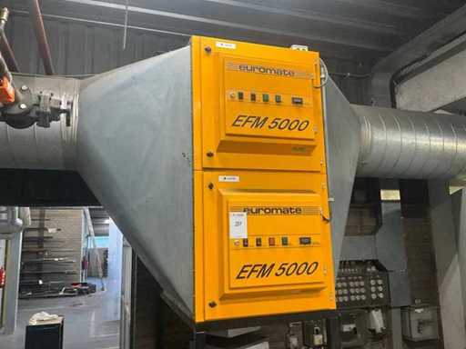 Système d’extraction de filtre Euromate EFM 5000