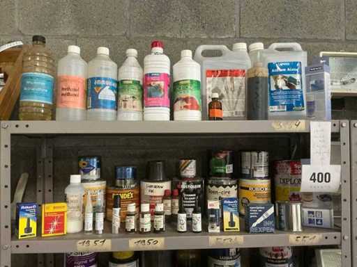 Lot de différentes peintures